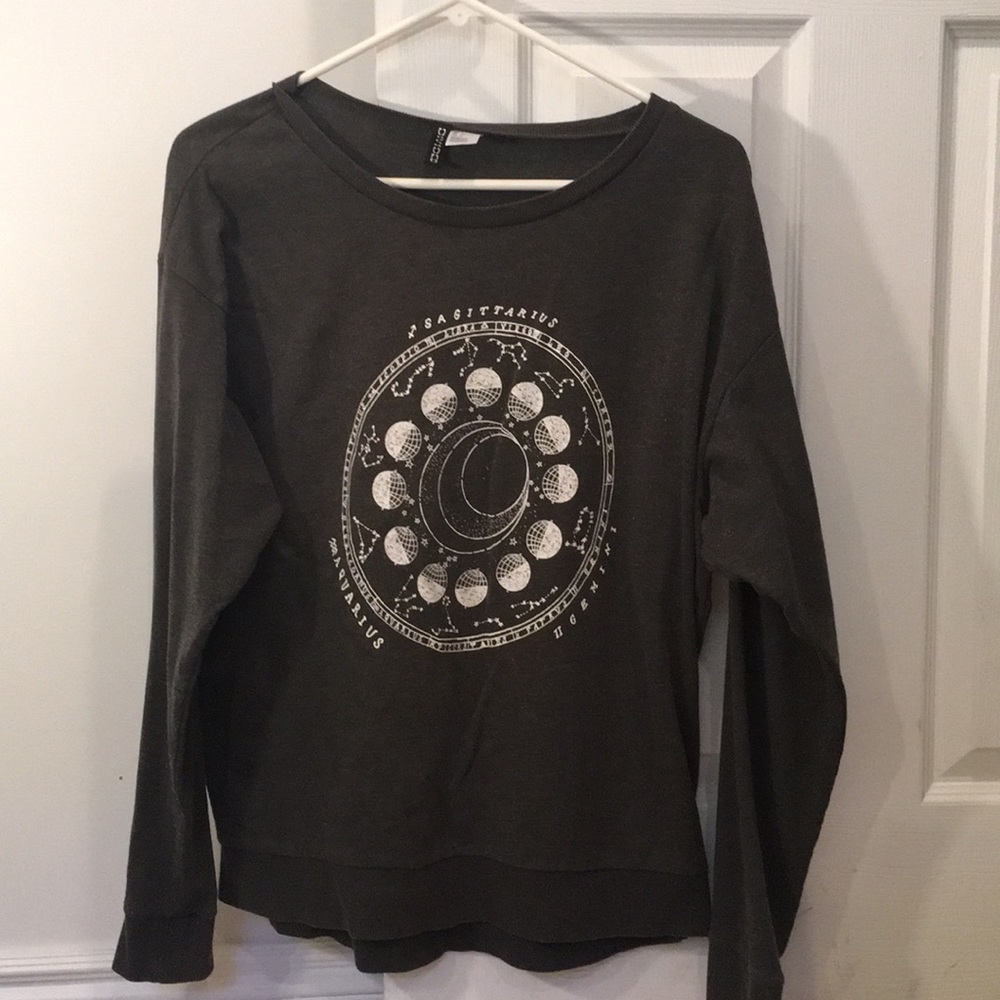 gray moon shirt